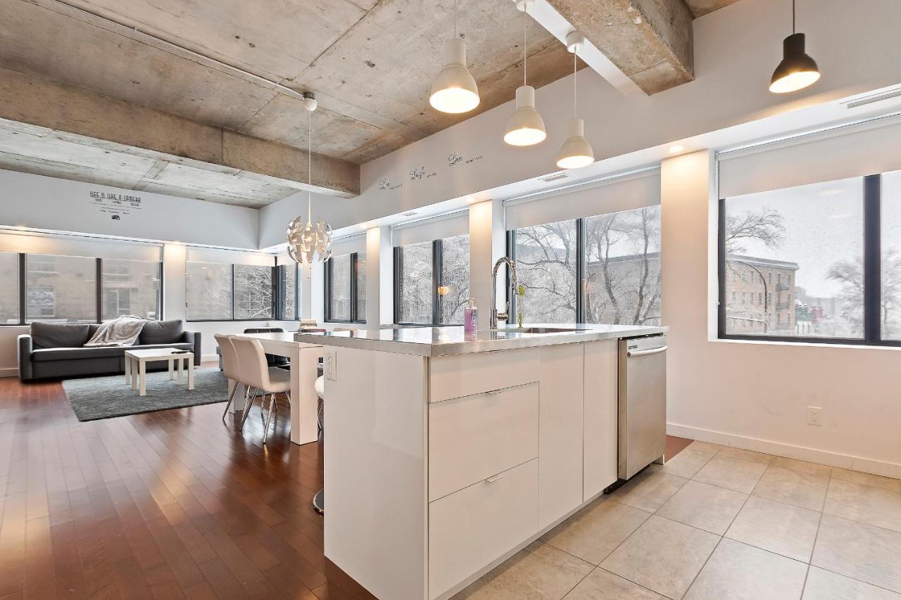 Mtlflats - Condotel Le Luxe Монреаль Экстерьер фото